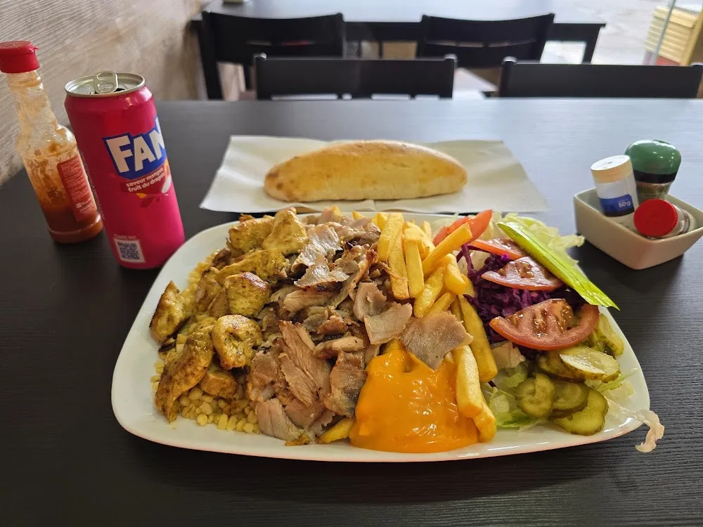 Assiette Mix Poulet Kebab