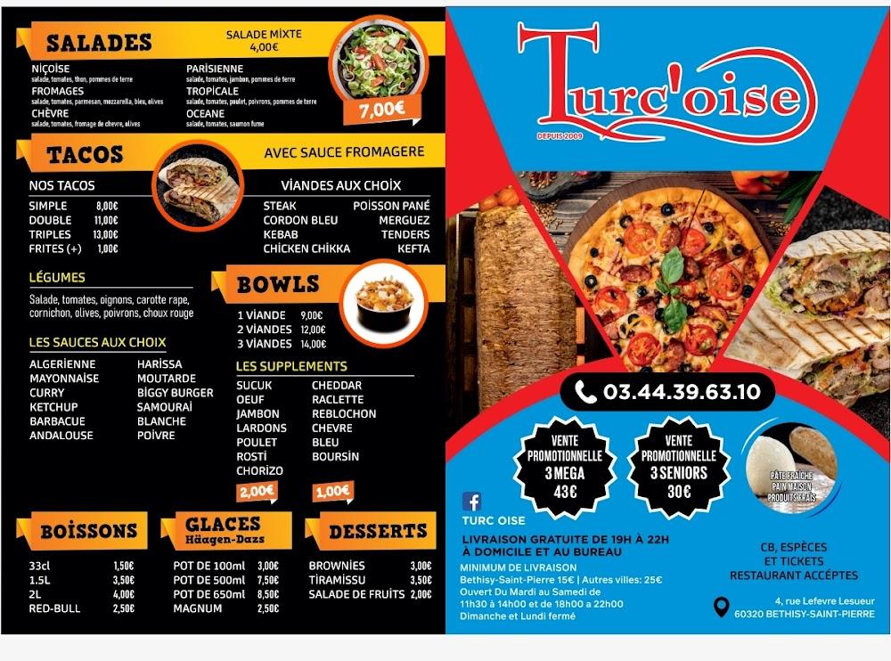 Turc Oise - Menu Image 2
